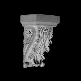 2-3/4" Wide x 4-3/4" High Unfinished Polymer Resin Corbel
