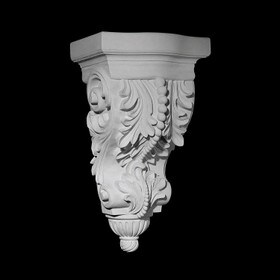8-1/4" Wide x 15-1/4" High Unfinished Polymer Resin Corbel