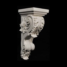 5-1/4" Wide x 14-3/4" High Unfinished Polymer Resin Corbel