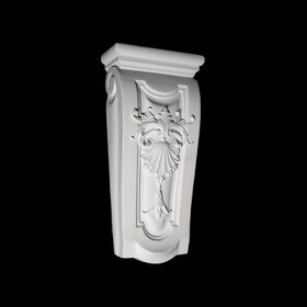 7-3/4" Wide x 16-1/2" High Unfinished Polymer Resin Corbel