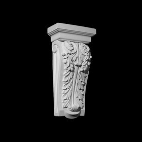 8-3/4" Wide x 17-3/4" High Unfinished Polymer Resin Corbel