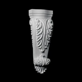 5-1/2" Wide x 14-1/2" High Unfinished Polymer Resin Corbel