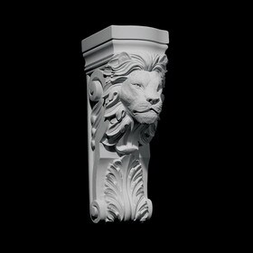 4-3/4" Wide x 14" High Unfinished Polymer Resin Corbel