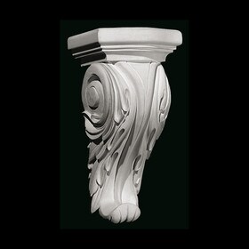 5-3/4" Wide x 24-1/2" High Unfinished Polymer Resin Corbel
