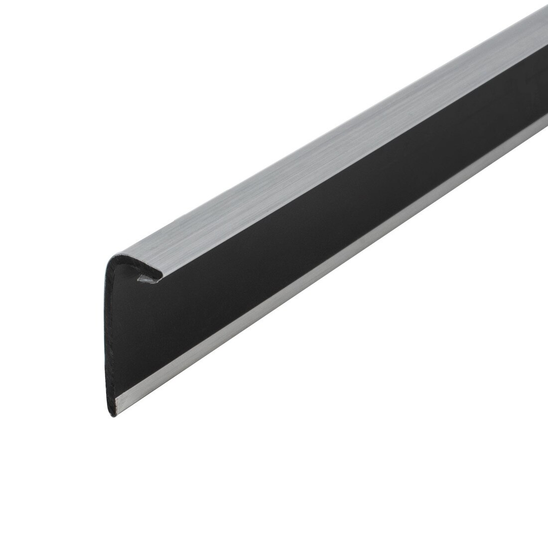 1/4in x 3/4in | ABS With Mylar Film Uneven Leg | 90° Angle Moulding