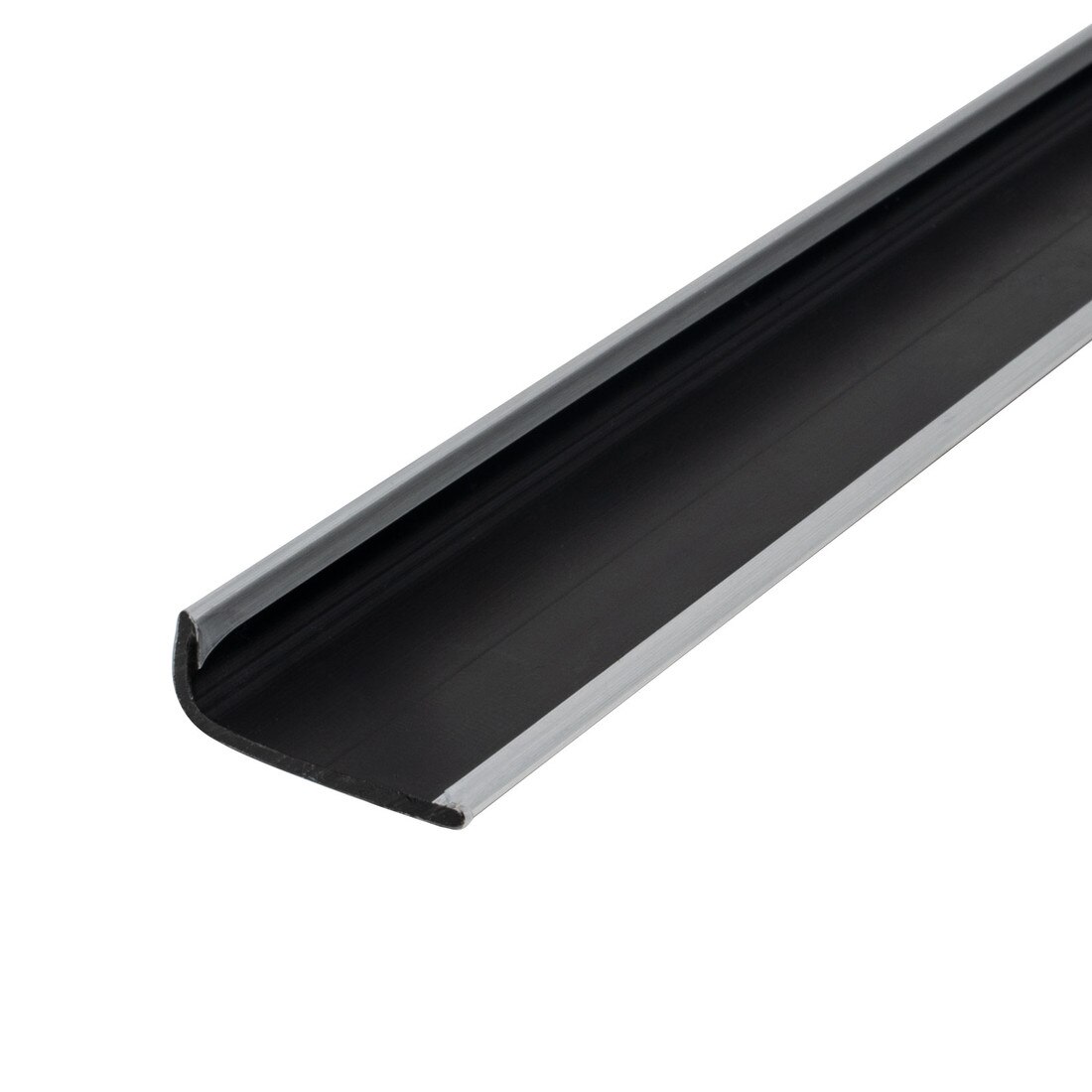 1/4in x 3/4in | ABS With Mylar Film Uneven Leg | 90° Angle Moulding