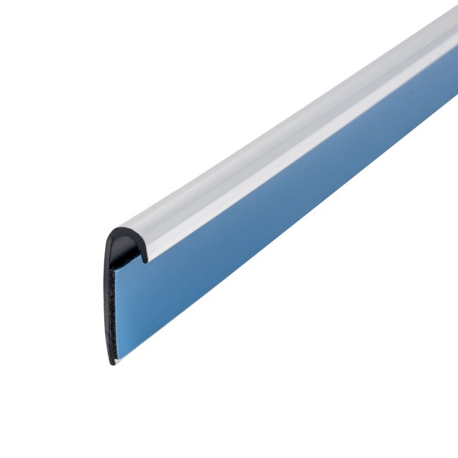 1/4in x 3/4in | ABS With Mylar Film Uneven Leg | Lipped 90° Angle Moulding With Adhesive