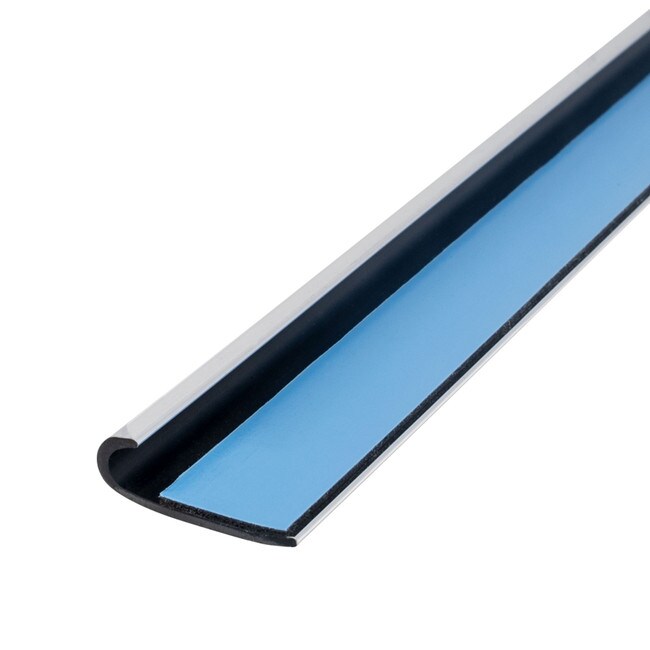 1/4in x 3/4in | ABS With Mylar Film Uneven Leg | Lipped 90° Angle Moulding With Adhesive