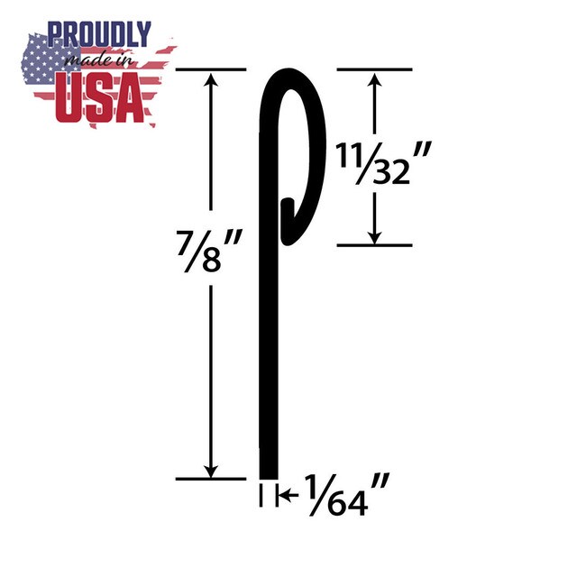 1/64in Clear Polyester | Cap Moulding
