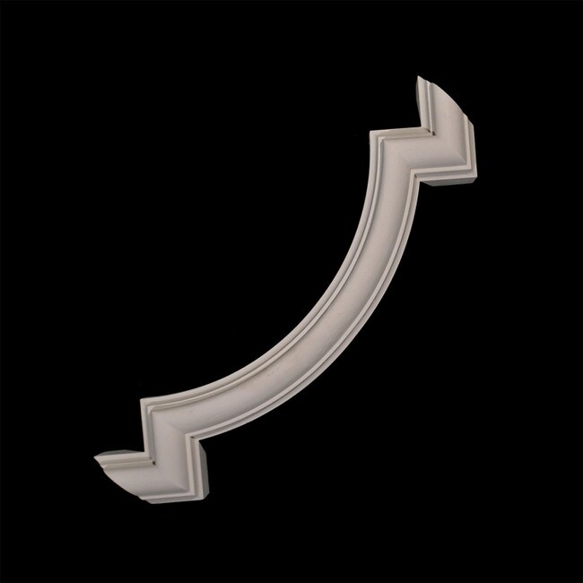 1-1/2" Wide x 14" High Unfinished Polymer Resin Corner Element Applique