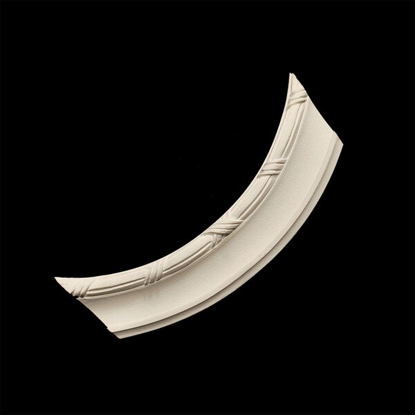 1-1/4" Wide x 10" High Unfinished Polymer Resin Corner Element Applique