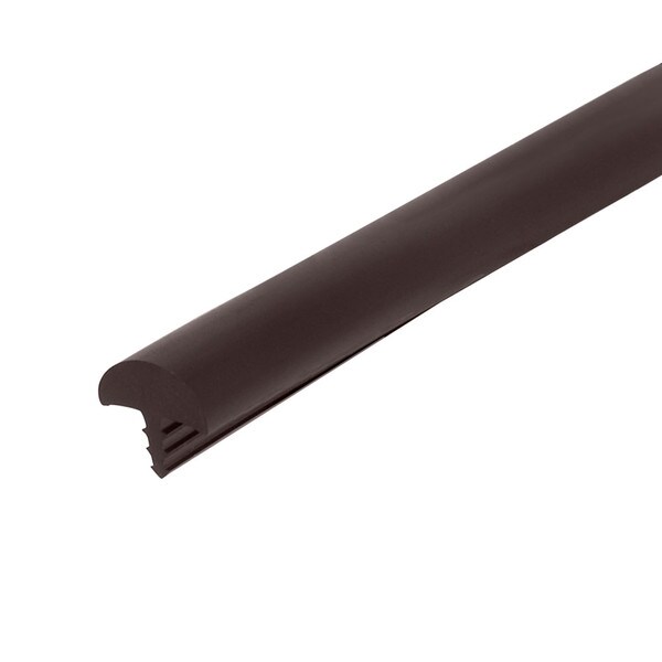 1/2in Flexible PVC | Round Bumper Tee Moulding | 303-575 Series