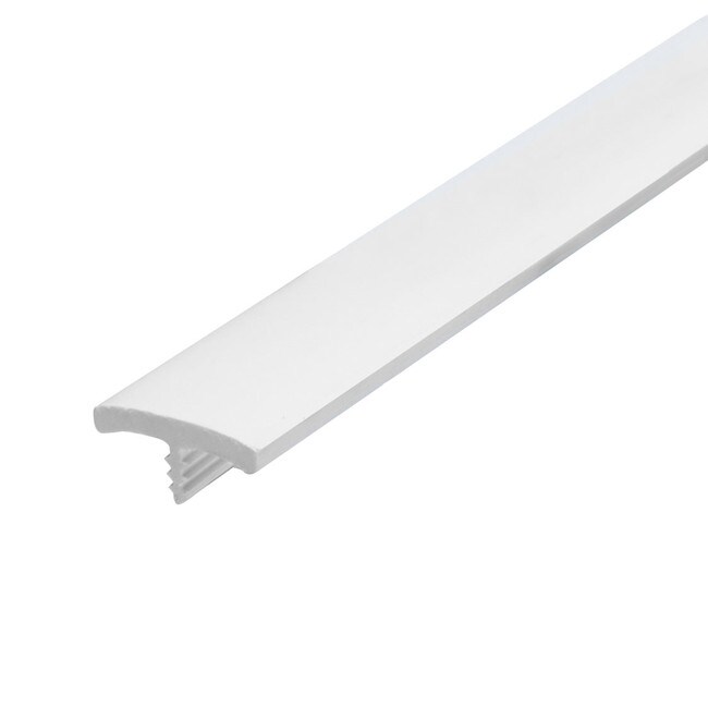13/16in Flexible PVC | Flat Face Bumper Tee Moulding
