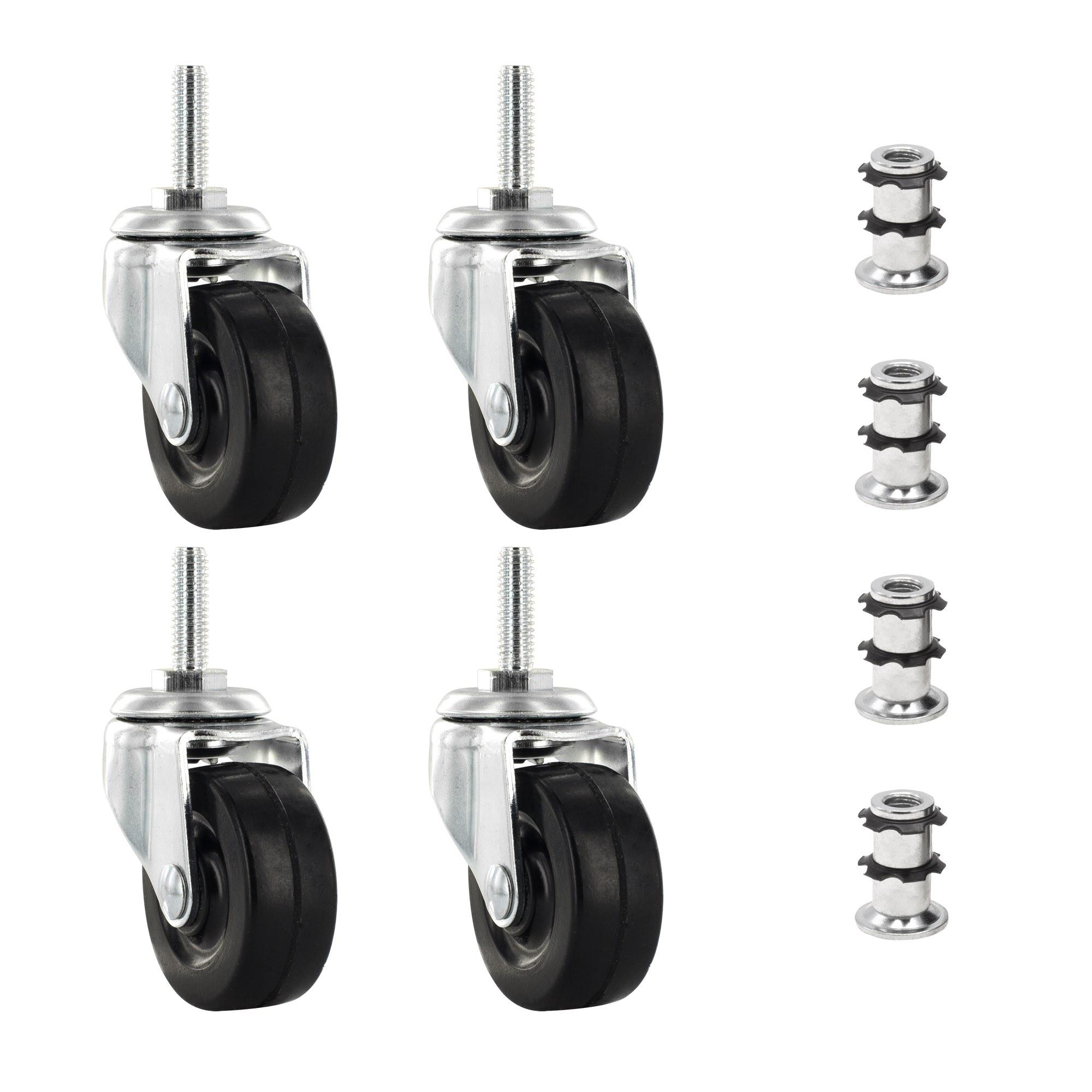 3/4 Zoll Metall Runde Doppelstern Rolleneinsatz mit 2 Zoll Rollen ohne - Bild 15 von 21