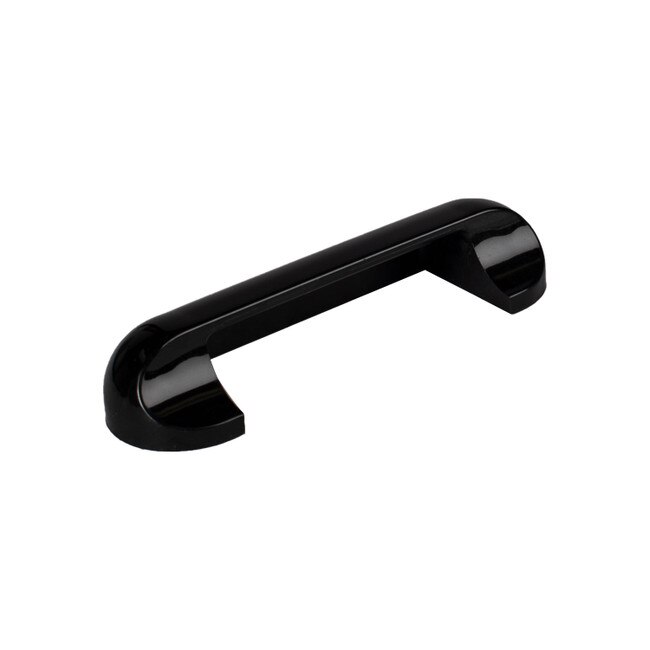 Black Plastic Drawer Pull 96mm Cc
