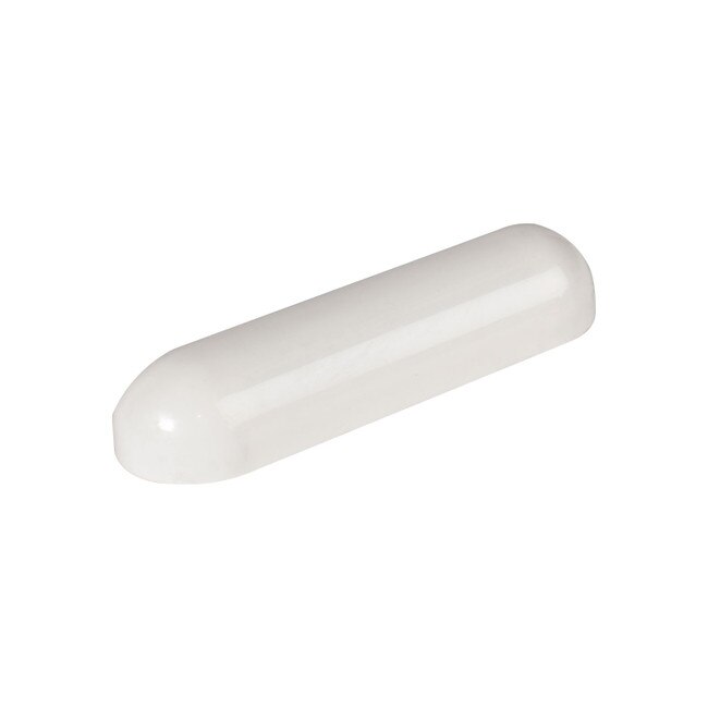 White Plastic Drawer Pull With 96mm Hole Centers