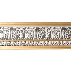 6-1/2in H x 1in Proj | Unfinished Polymer Resin | 430-C Series | Frieze Moulding | 5ft Long