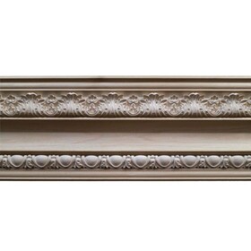 7-1/2in H x 1-1/4in Proj | Unfinished Polymer Resin | 440-B Series | Frieze Moulding | 5ft Long