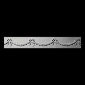 5-1/4in H x 3/4in Proj | Unfinished Polymer Resin | Friezes 8ft Long