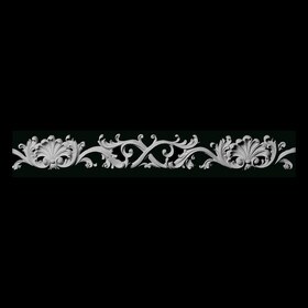 3in H x 1in Proj | Unfinished Polymer Resin | Friezes 9ft Long