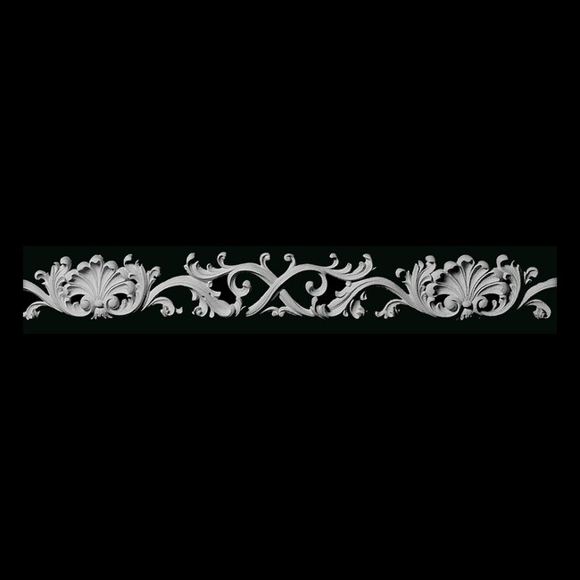 3in H x 1in Proj | Unfinished Polymer Resin | Friezes 9ft Long