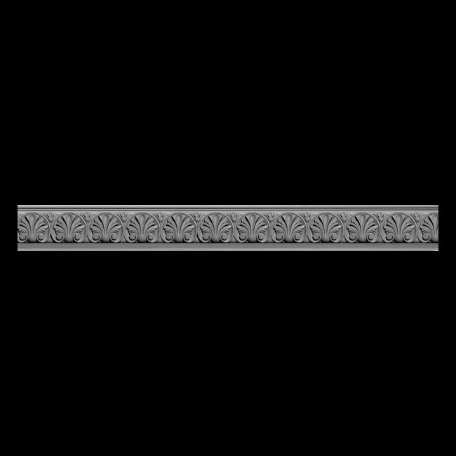 4in H x 1in Proj | Unfinished Polymer Resin | Friezes 5ft Long