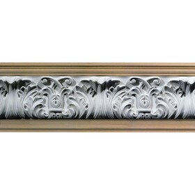 1in Proj | Unfinished Polymer Resin | Frieze Moulding | 5ft Long | Style 42-40C