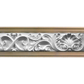 1in Proj | Unfinished Polymer Resin | Frieze Moulding | 5ft Long | Style 42-40D