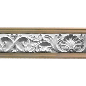 1in Proj | Unfinished Polymer Resin | Frieze Moulding | 5ft Long | Style 42-40D