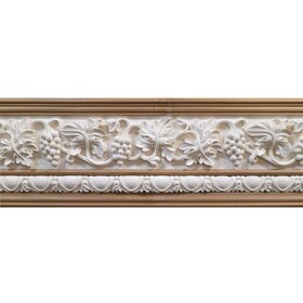 10in H x 1-1/2in Proj | Unfinished Polymer Resin | 480-E Series | Frieze Moulding | 5ft Long