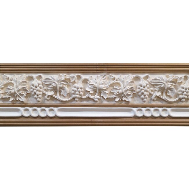 10in H x 1-1/2in Proj | Unfinished Polymer Resin | 480-E Series | Frieze Moulding | 5ft Long