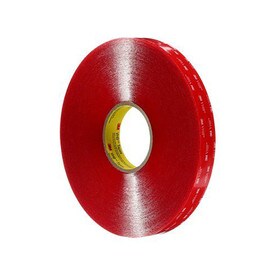 1/2" Wide x .040" Thick Clear Acrylic Foam Tape 108' Long Roll