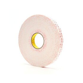 3/4" Wide x .025" Thick White 3M VHB Foam Tape 216' Long Roll