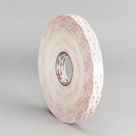 3/4" Wide x .045" Thick White 3M VHB Actylic Foam Tape 108' Long Roll