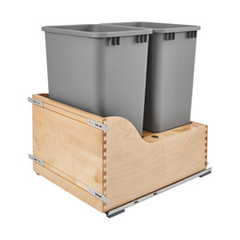 Rev-A-Shelf | Servo Double 50 Qrt | Pull-Out Waste Container