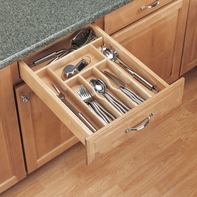 Rev-A-Shelf | Tall Wood Cutlery Tray Insert