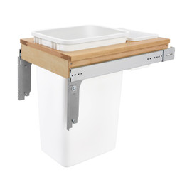 Rev-A-Shelf | 50 Qrt | Top Mount Waste Container | 1-1/2in Face frame