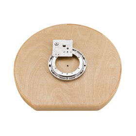 Rev-A-Shelf | 20in | Wood D-Shape Lazy Susan with Swivel Bearing