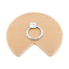 Rev-A-Shelf | 32in | Wood Kidney Lazy Susan with Swivel Bearing