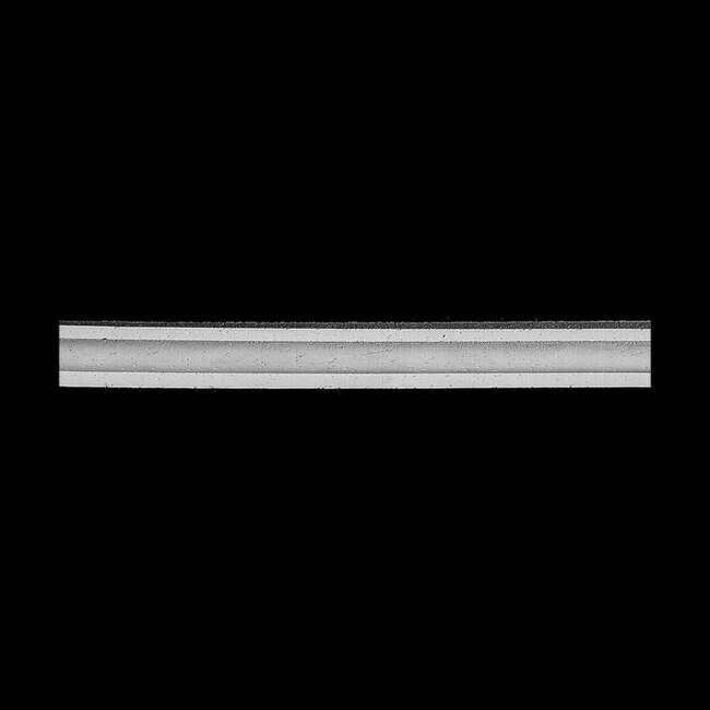 1/2in H x 3/8in Proj | Unfinished Polymer Resin Panel Moulding | 10ft Long | Style 51-110