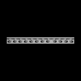 1-1/2in H x 1-1/4in Proj | Unfinished Polymer Resin Panel Moulding | 10ft Long | Style 51-161