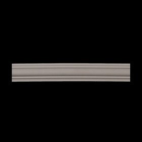 2in H x 1-1/4in Proj | Unfinished Polymer Resin Panel Moulding | 10ft Long | Style 51-177B