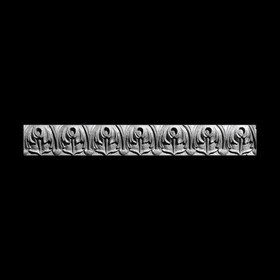 1in H x 3/8in Proj | Unfinished Polymer Resin Panel Moulding | 10ft Long | Style 51-255