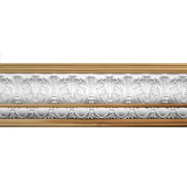 4-3/4in H x 4-3/4in Proj | Unfinished Maple Hardwood/Polymer Resin | 430-A Series | Composite Wood | Crown Moulding