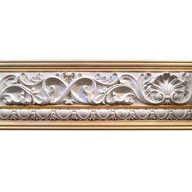 6-1/2in Face x 4-3/4in H x 4-3/4in Proj | Unfinished Maple Hardwood/Polymer Resin | 430-D Series | Composite Wood | Crown Moulding