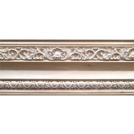 7-1/2in Face x 5-1/2in H x 5-1/2in Proj | Unfinished Maple Hardwood/Polymer Resin | 440-D Series | Composite Wood | Crown Moulding