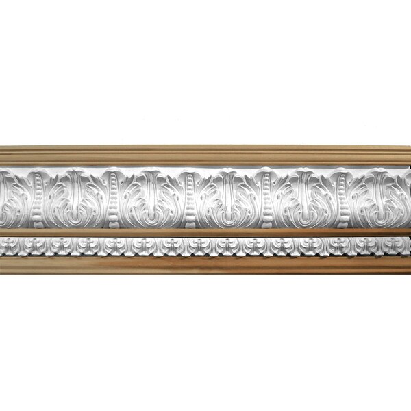 10in Face x 7-1/2in H x 7-1/2in Proj | Unfinished Maple Hardwood/Polymer Resin | 480-A Series | Composite Wood | Crown Moulding