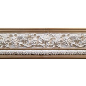 10in Face x 7-1/2in H x 7-1/2in Proj | Unfinished Maple Hardwood/Polymer Resin | 480-E Series | Composite Wood | Crown Moulding