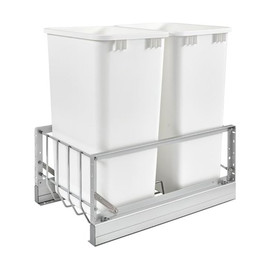 Rev-A-Shelf | Double 50 Qrt | Pull-Out Waste Containers