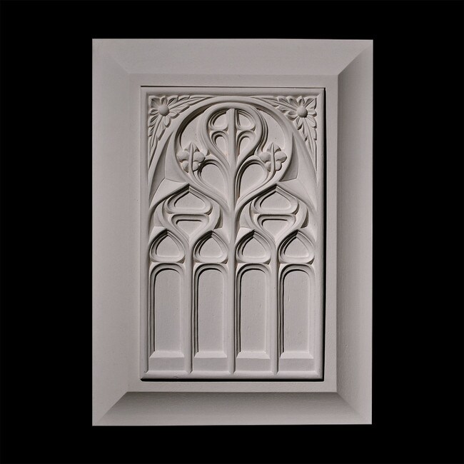 14-1/8" Wide x 16-5/8" High Unfinished Polymer Resin Panel